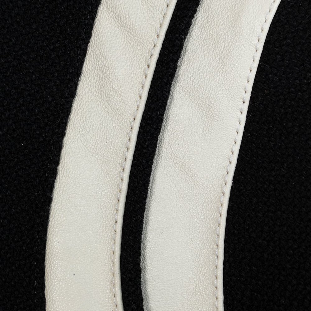 Saint Laurent Teddy Varsity Black White Jacket - Picture 7 of 14